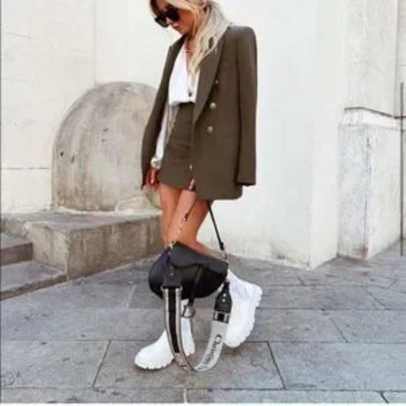 ZARA Tailored Blazer With Buttons - Picture 13 of 16